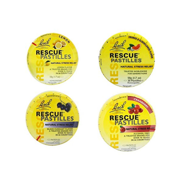 Rescue Pastilles flavours
