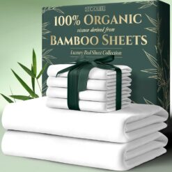 DECOLURE Organic Bamboo Sheets