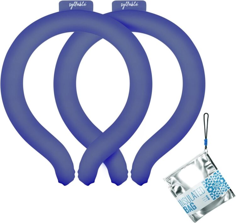 Neck Cooling Tube with Insulated Bag • Set of 2