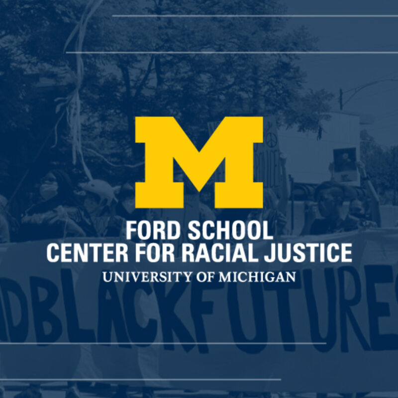 Ford School at The University of Michigan, Center For Racial Justice logo